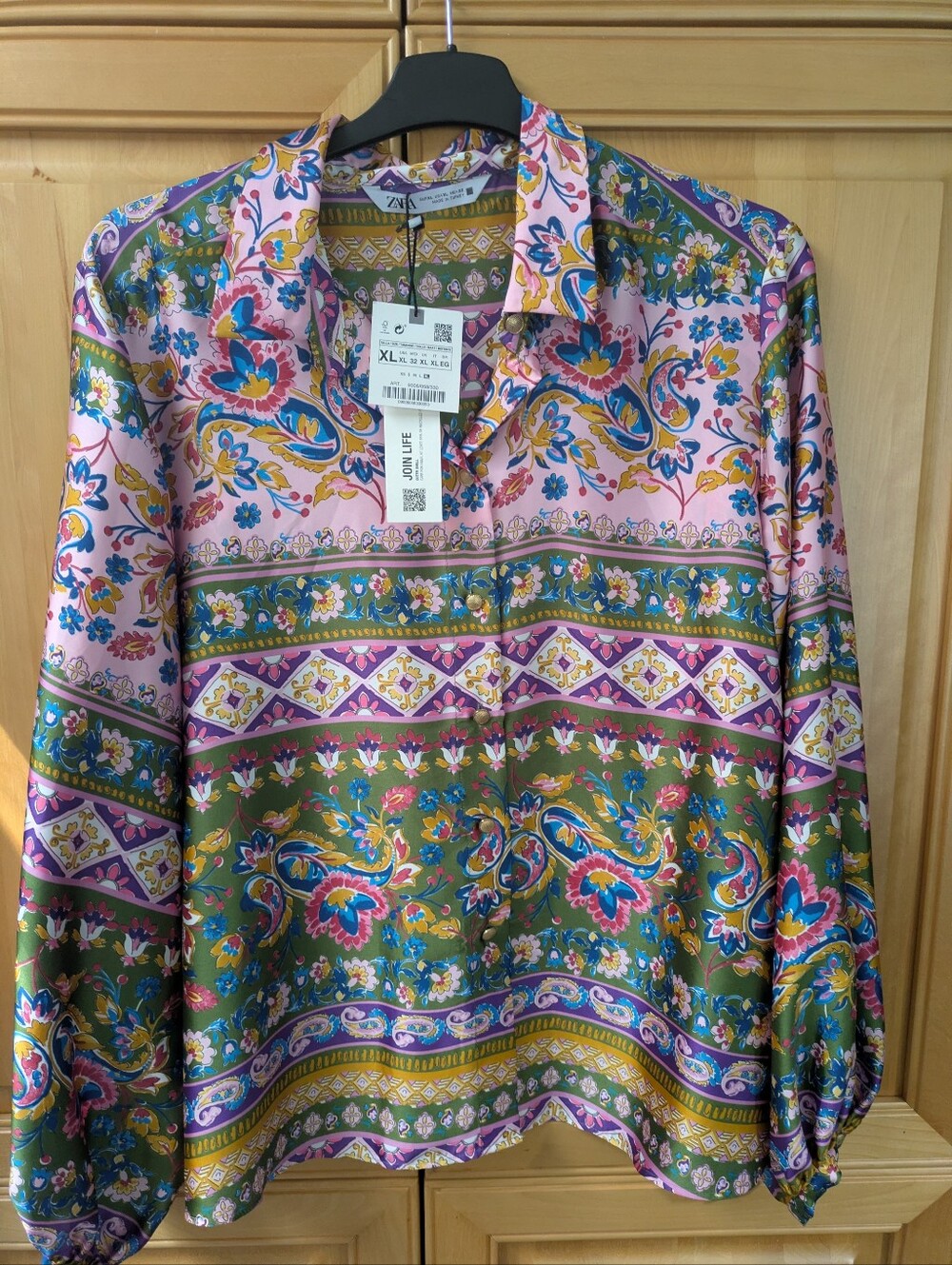 NWT Zara Blouse Size XL